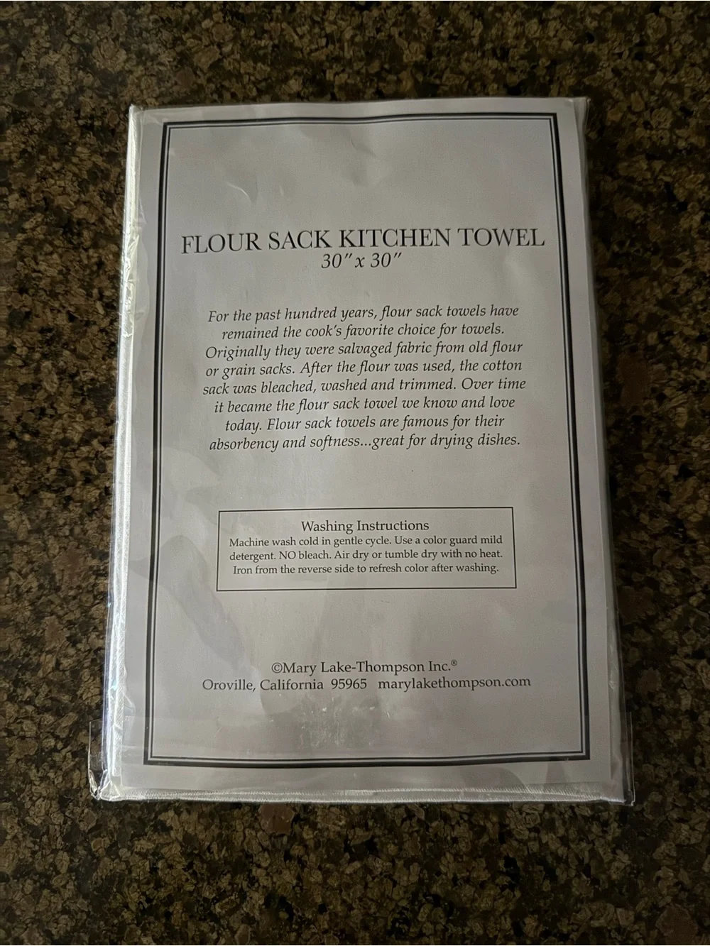 Iowa Corn Graphic Flour Sack Kitchen Towel- Yellow & Green